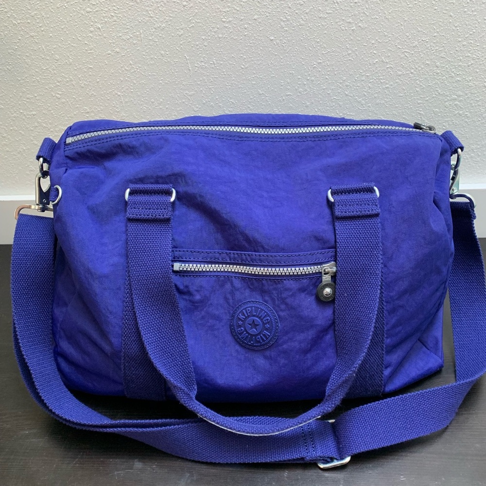 Kipling Itska Duffle Bag in Sapphire Blue